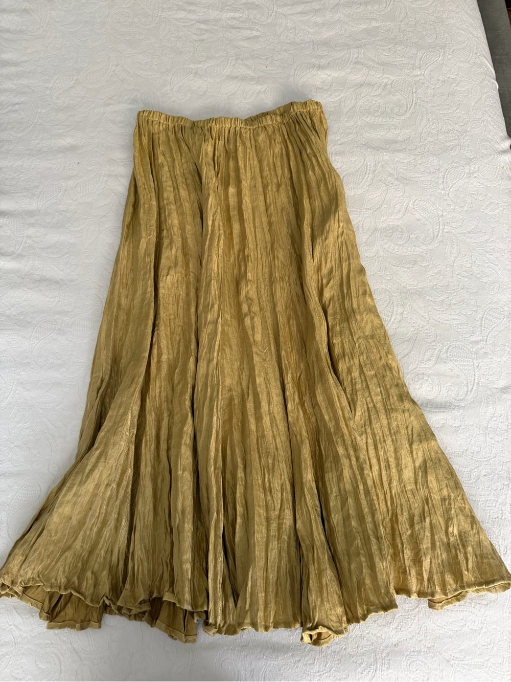 Sharon Young Maxi Skirt in Gold